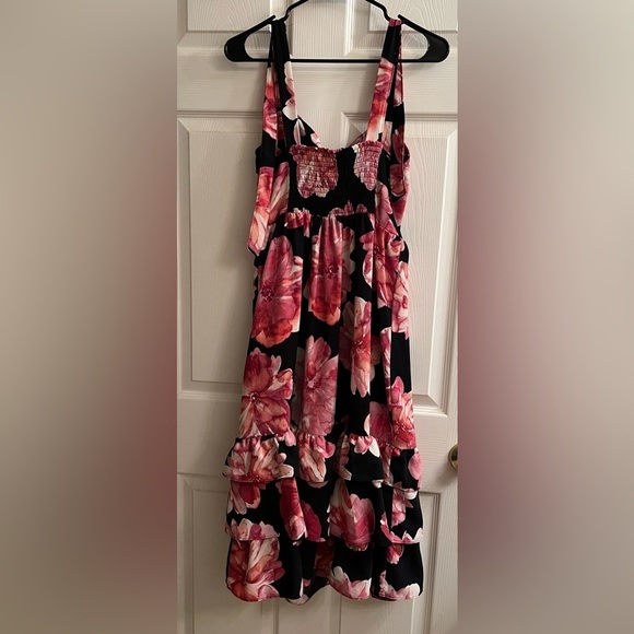 SOFIA VERGARA~FLORAL DRESS~PINK~M - Picture 3 of 9